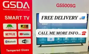 Gsda 55" Uhd Smart Android Tv ◆10year Warranty