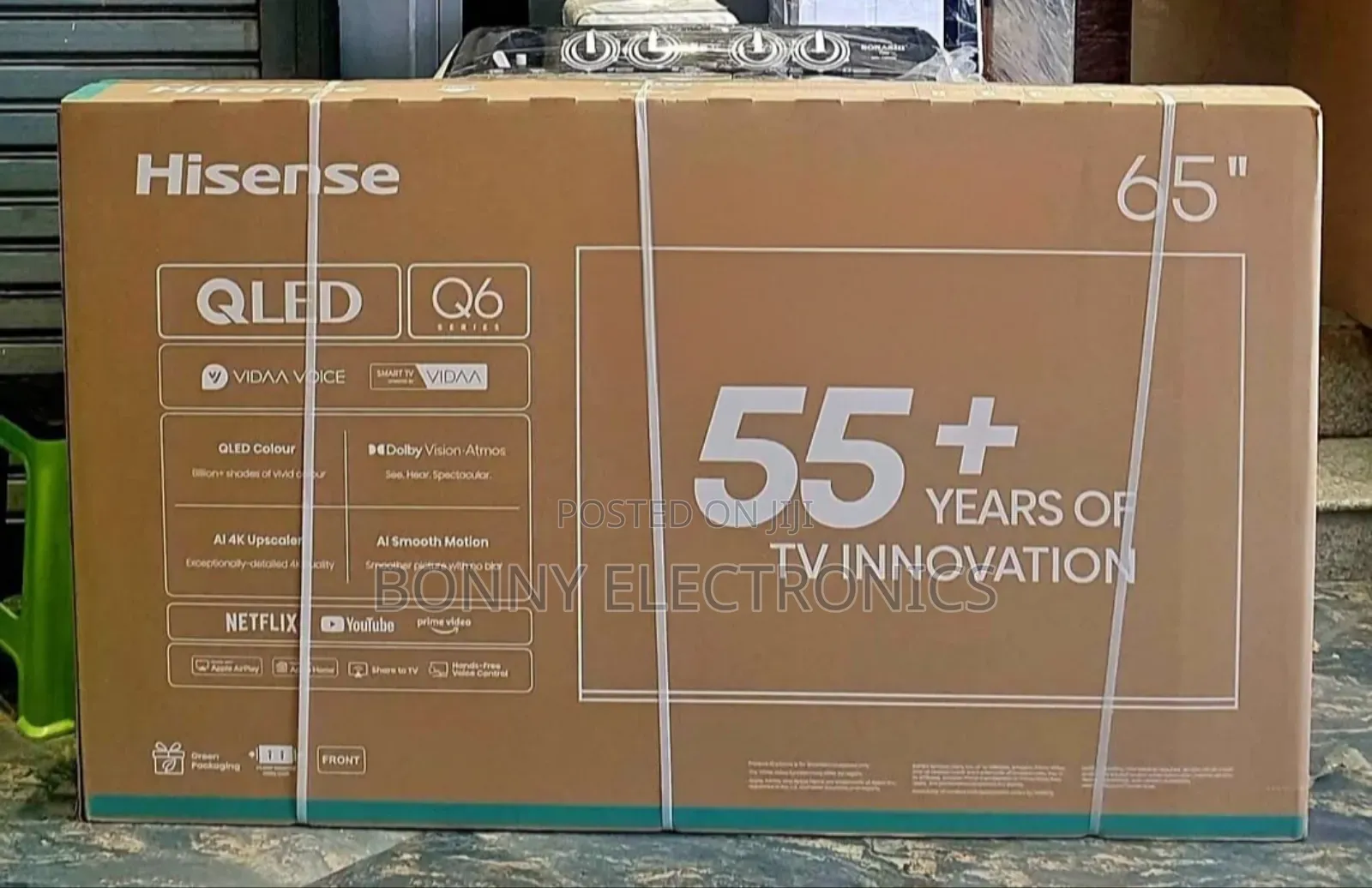 Hisense 65 Inch Qled Tv - New 2025