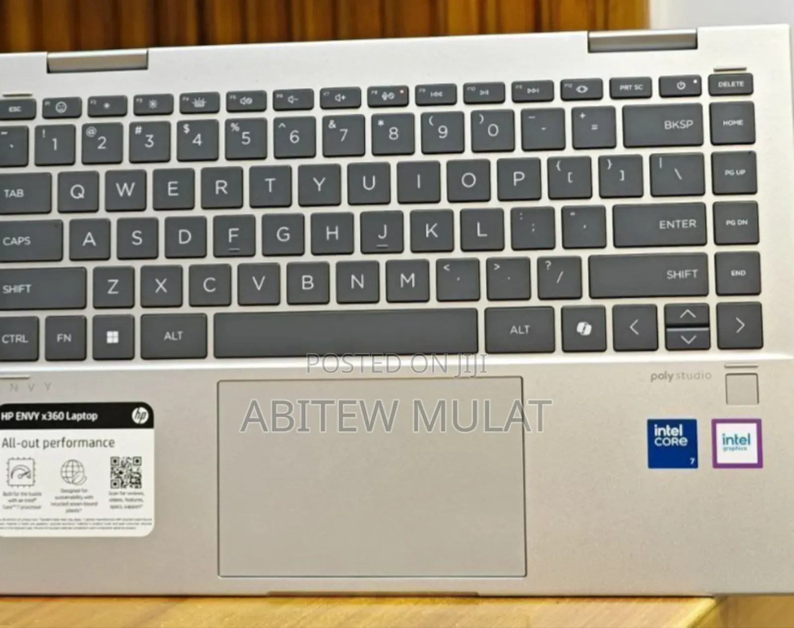 New Laptop HP Envy X360 16GB Intel Core I7 SSD 512GB