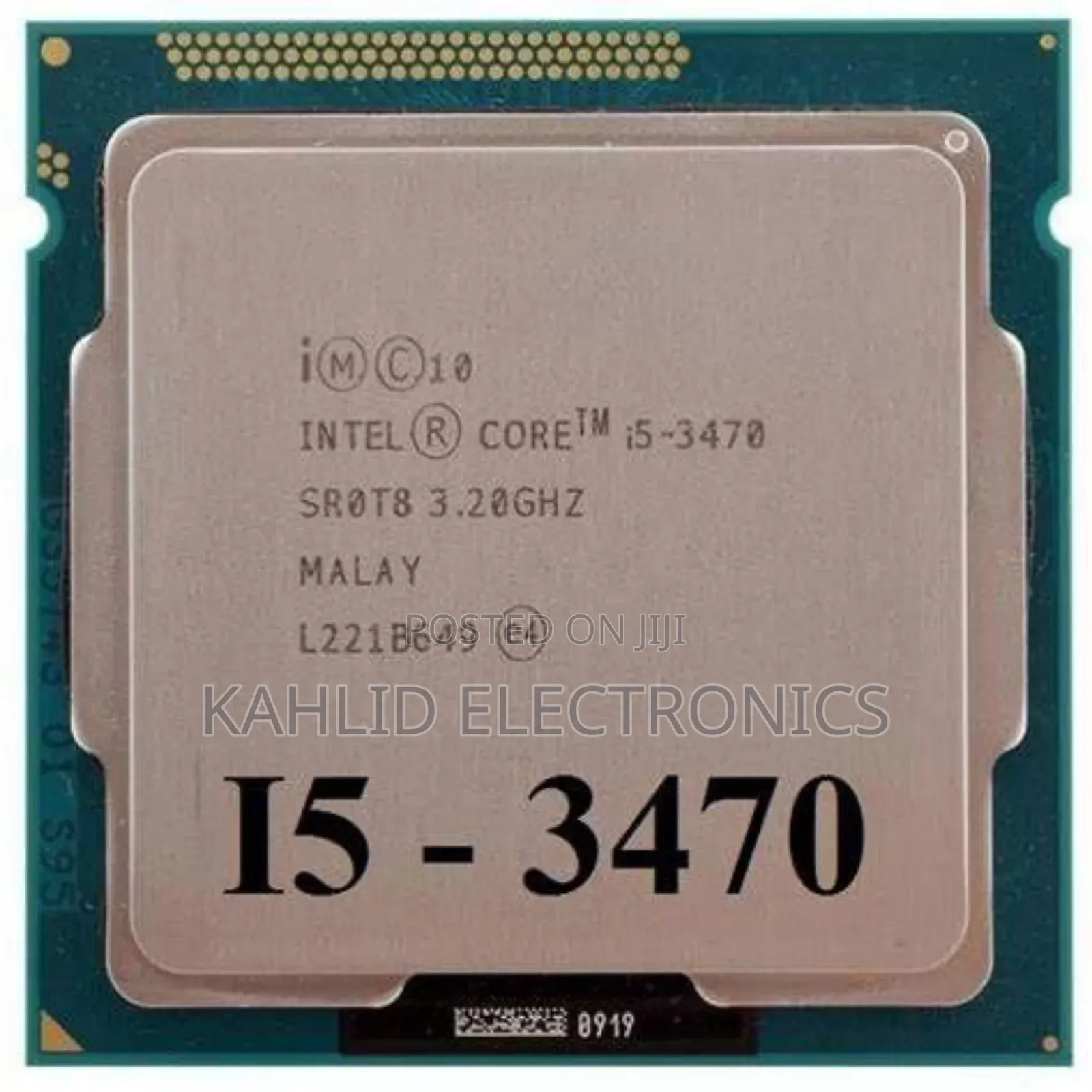 Core I5 3470 3rd Generation Processor Intel