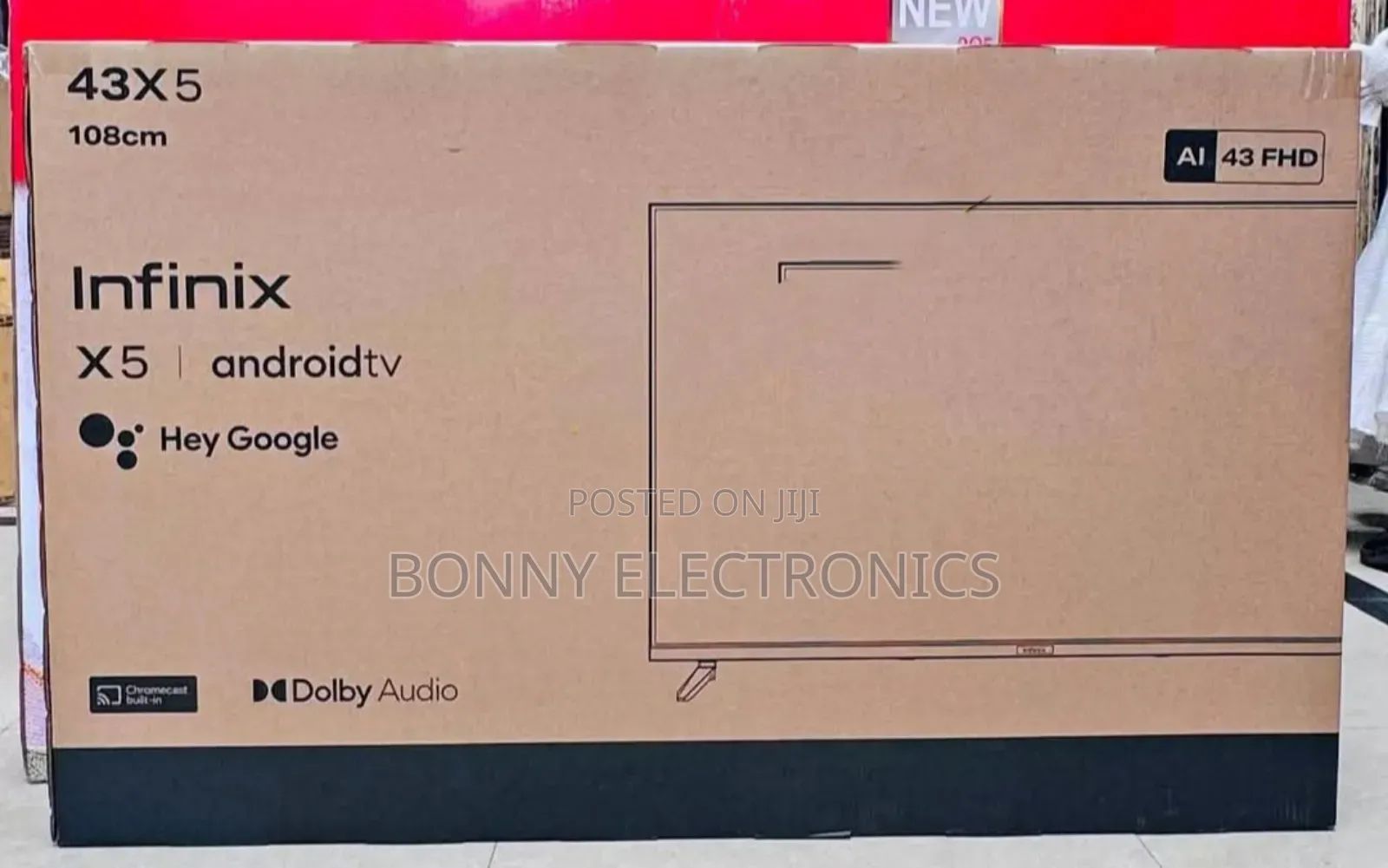 Infinix 43 Inch Smart Tv - Brand New