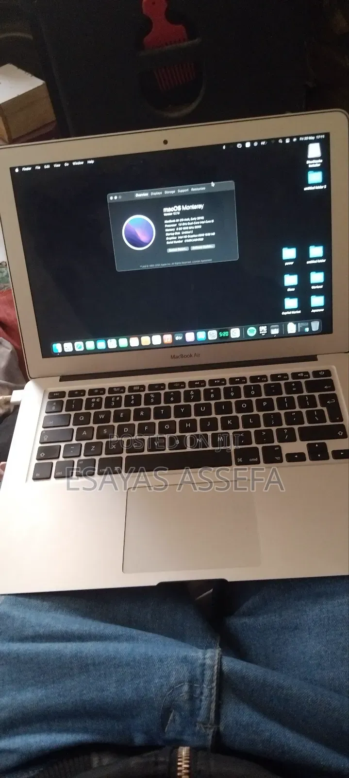 Laptop Apple MacBook Air 2015 8GB Intel Core I5 SSD 128GB