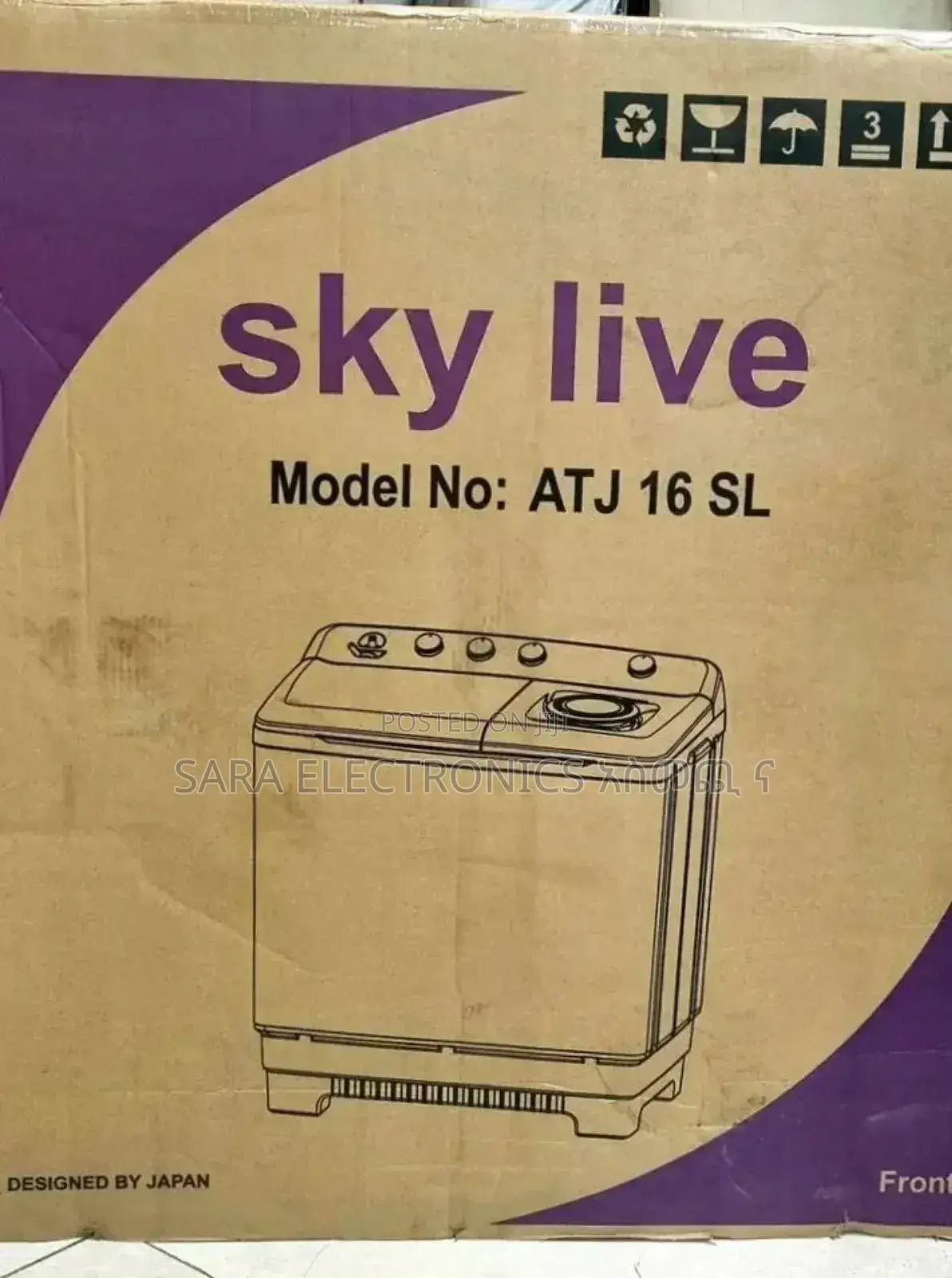 Sky Live 16kg New Brand Manuel Washing Machine 💥3year Warranty