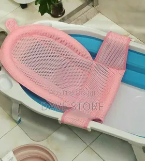 Photo - Folding Baby Bath + Bath Net