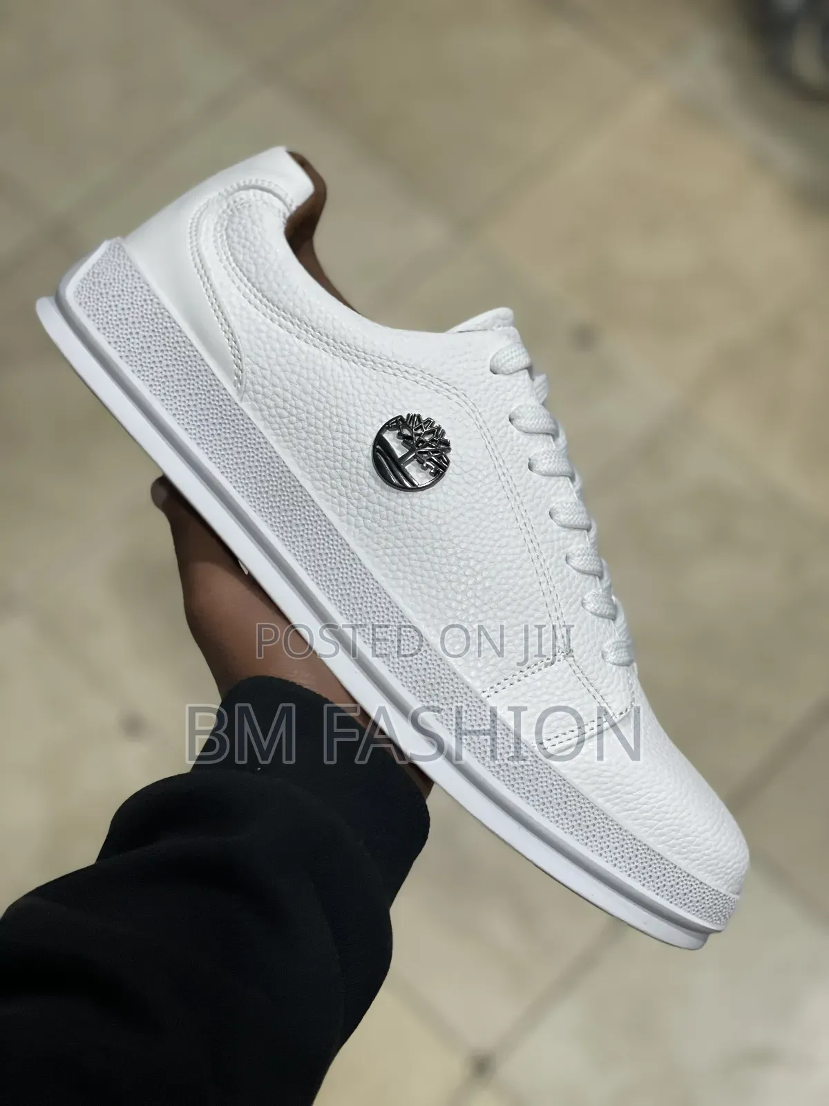 White Timberland Men's Original Shoes (Casual Flat)