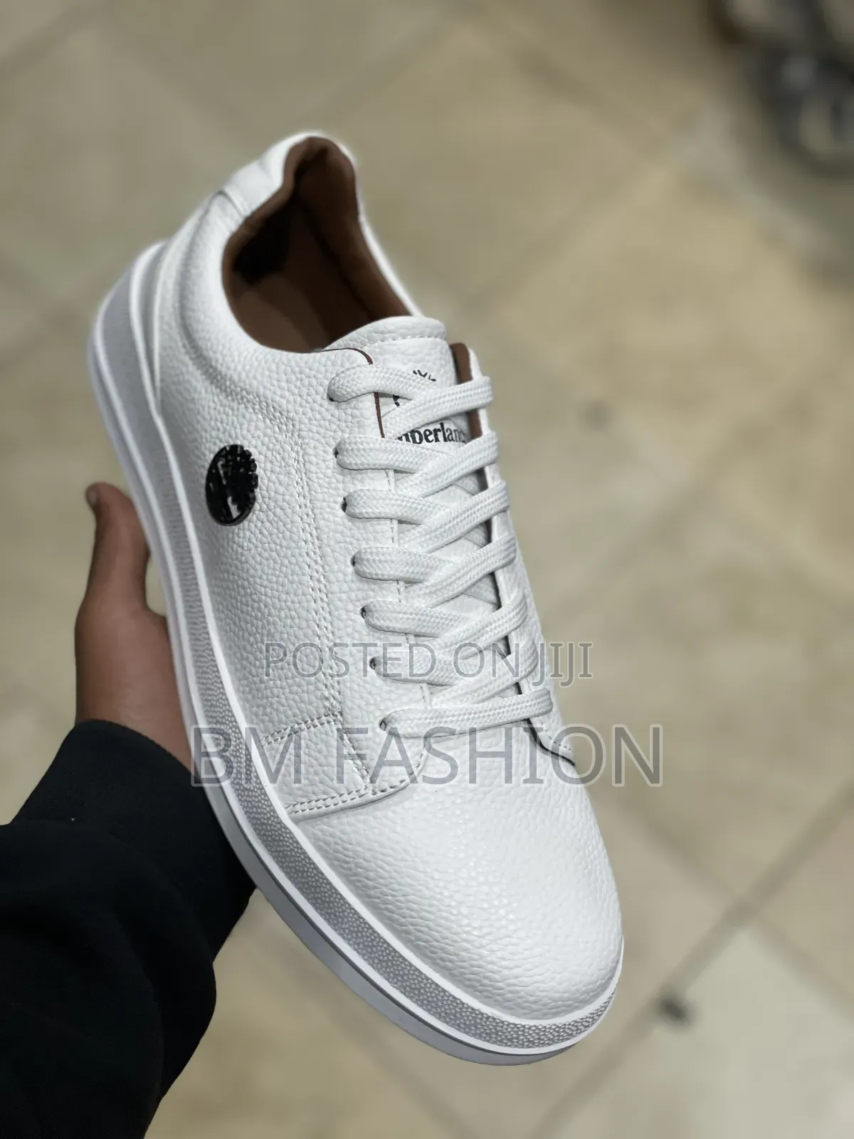 White Timberland Men's Original Shoes (Casual Flat)