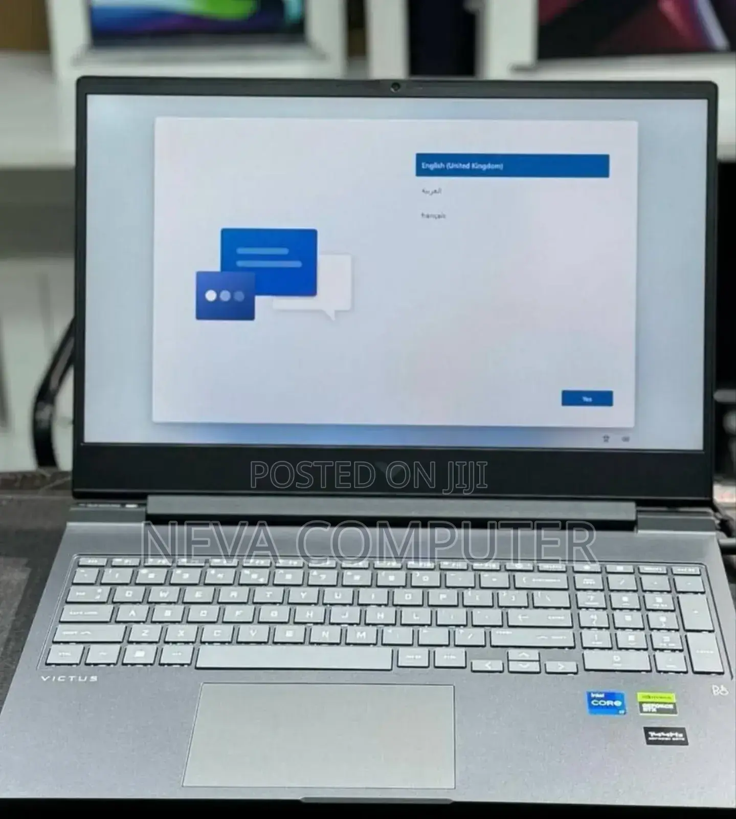 New Laptop HP Victus 15 16GB Intel Core I7 SSD 512GB
