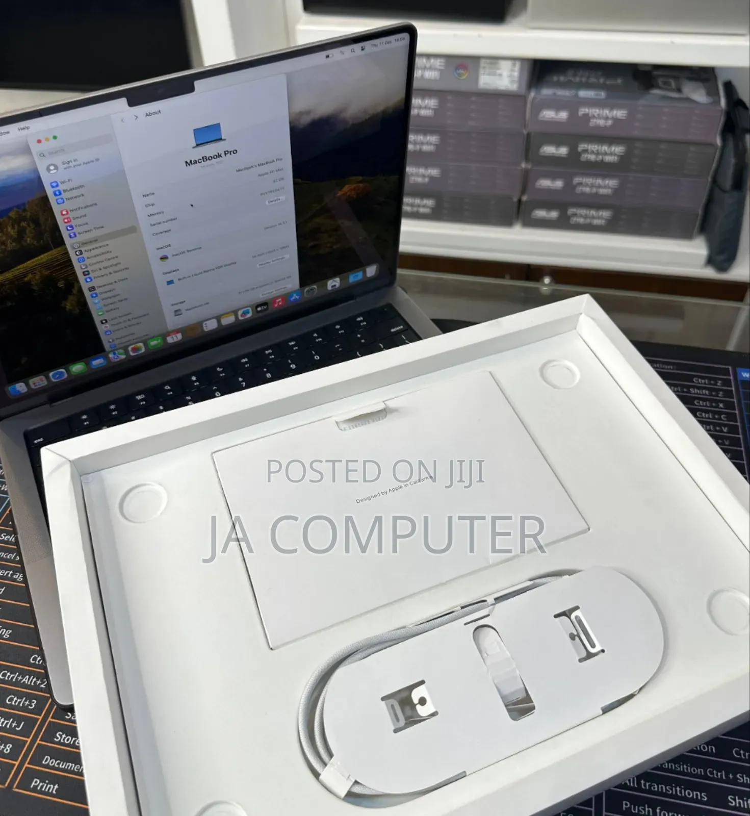 New Laptop Apple MacBook Pro M1 32GB Apple M1 Max SSD 1T