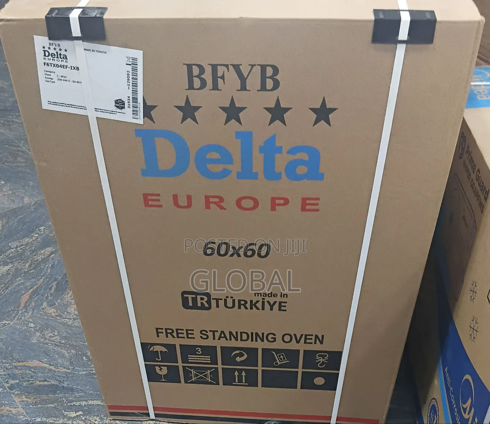 Delta Europ Standard Oven 60+60