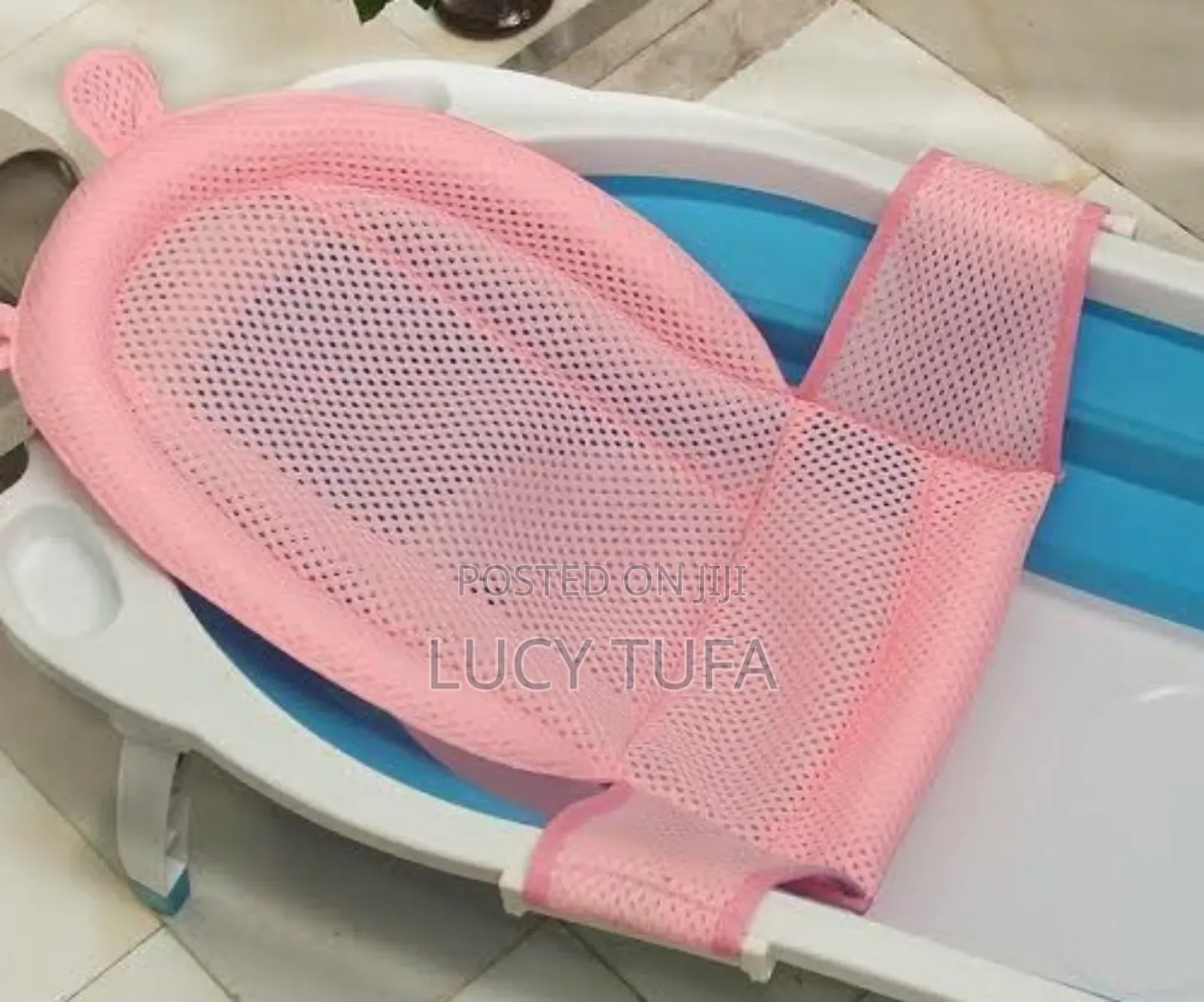 Folding Baby Bath + Bath Net