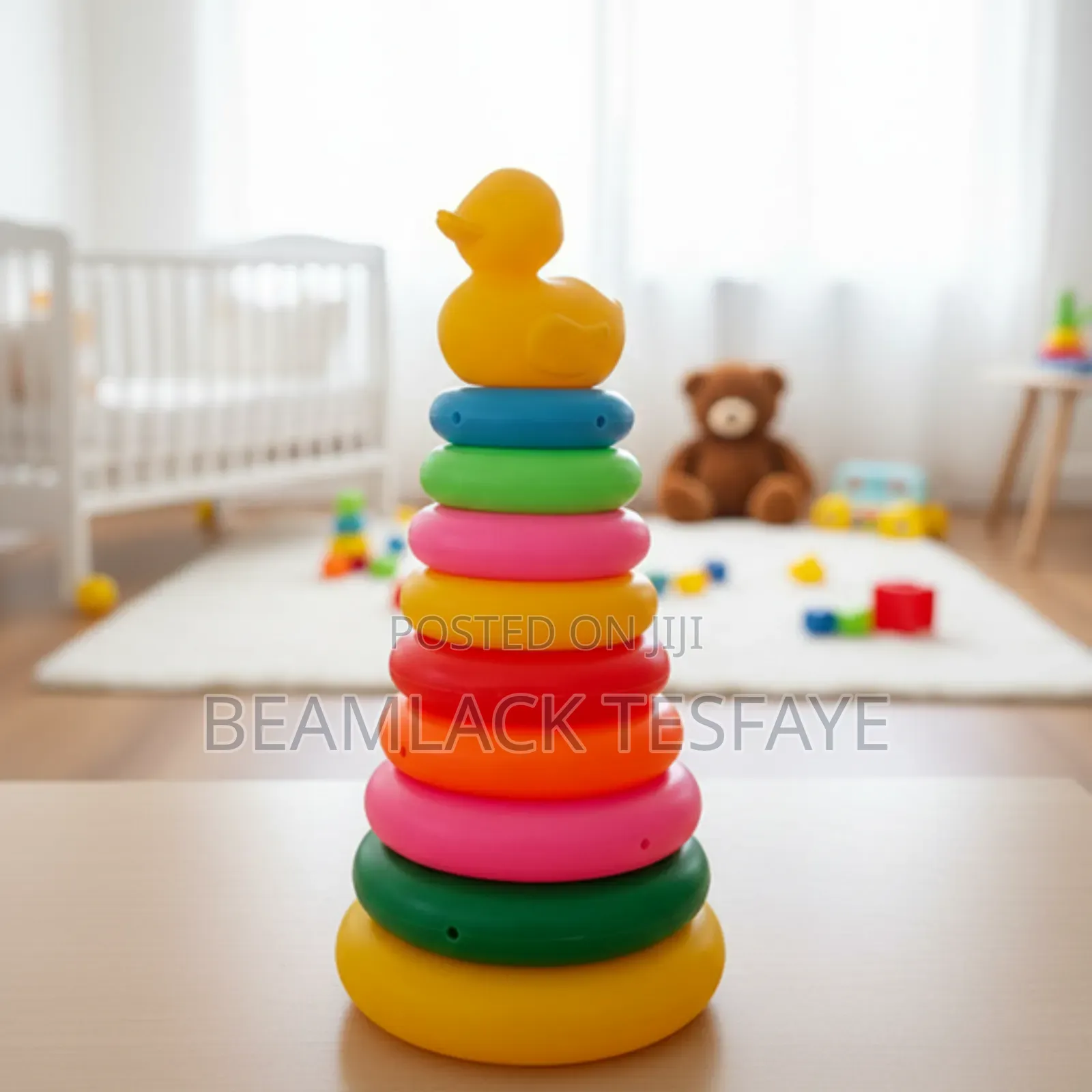 Generic Baby Toddler Toys Stacking Ring Pyramid