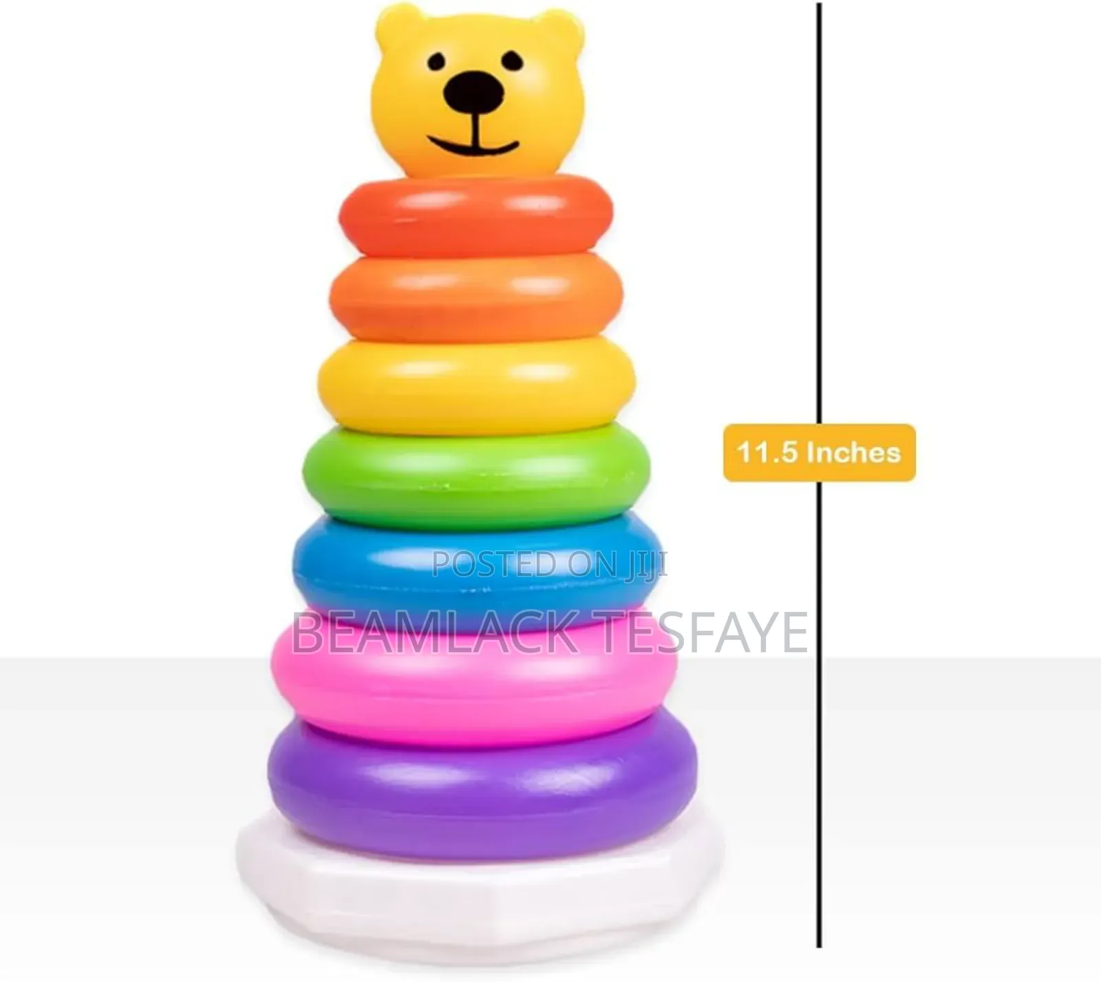 Generic Baby Toddler Toys Stacking Ring Pyramid