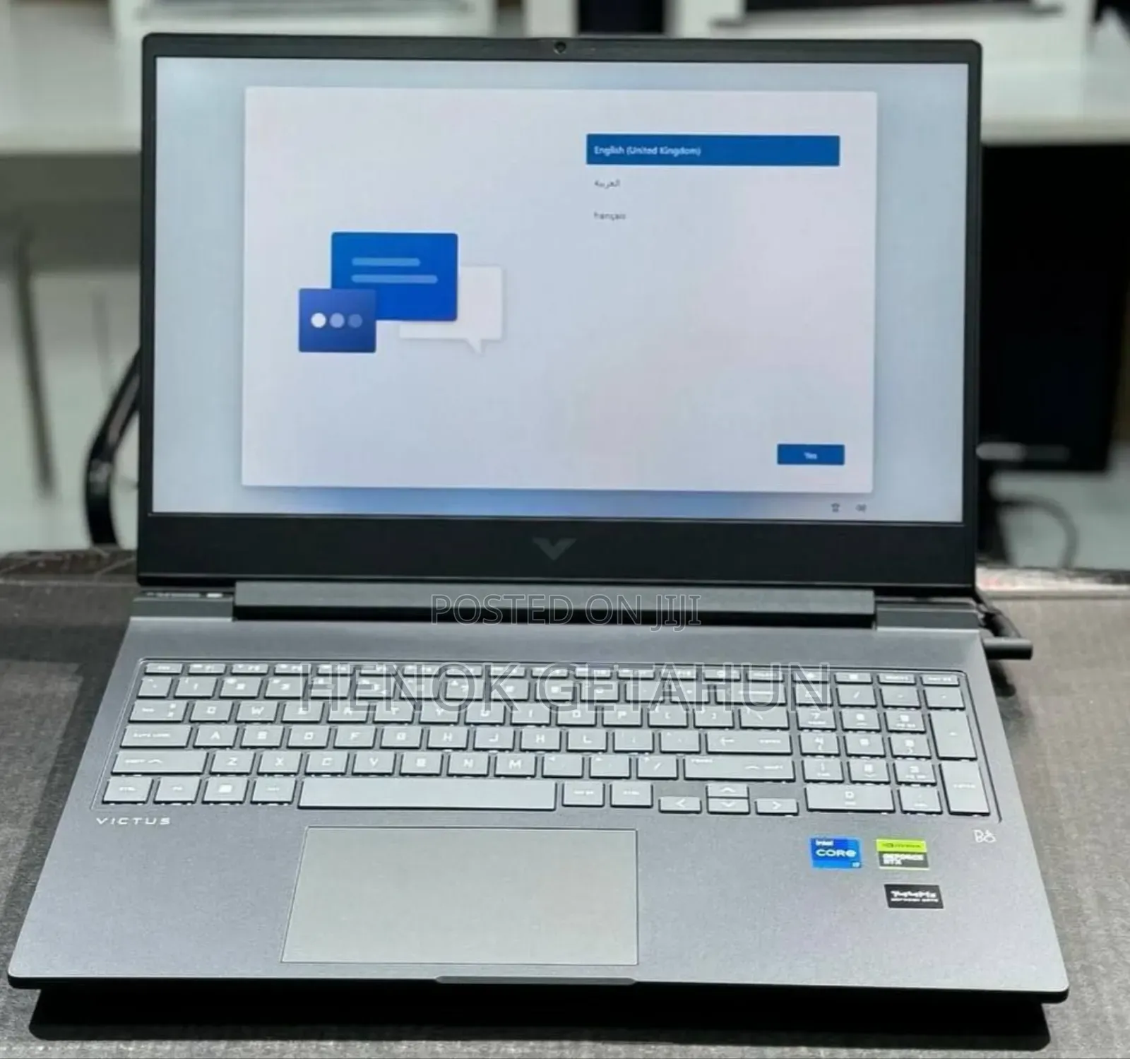 New Laptop HP Victus 16 16GB Intel Core I7 SSD 512GB