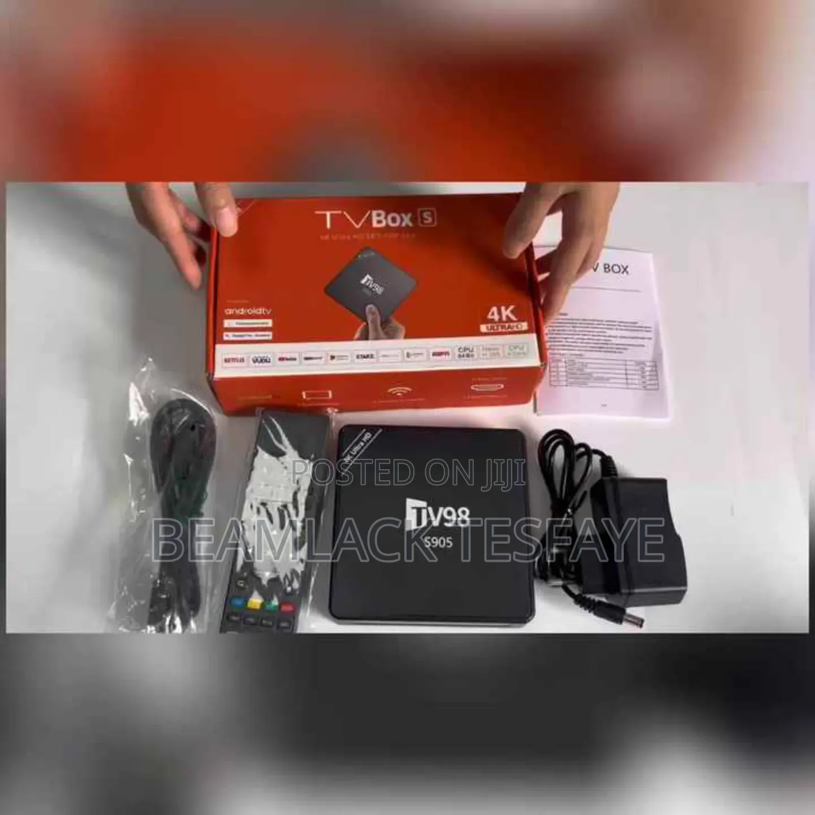 Tv98 Smart Androd Uhd Tv Box