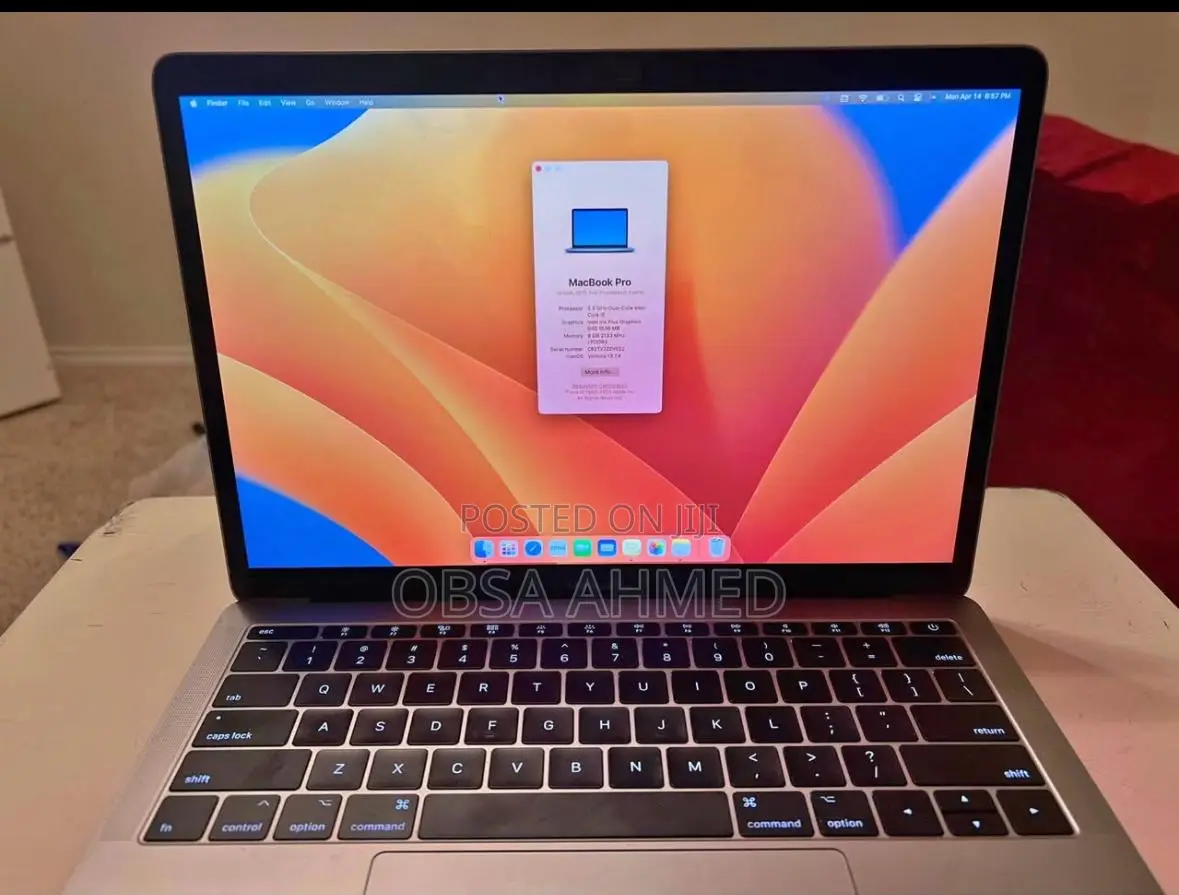 Laptop Apple MacBook Pro 2017 8GB Intel Core I5 SSD 512GB