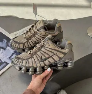 Photo - Nike Shox Tl Sneakers in a Khaki