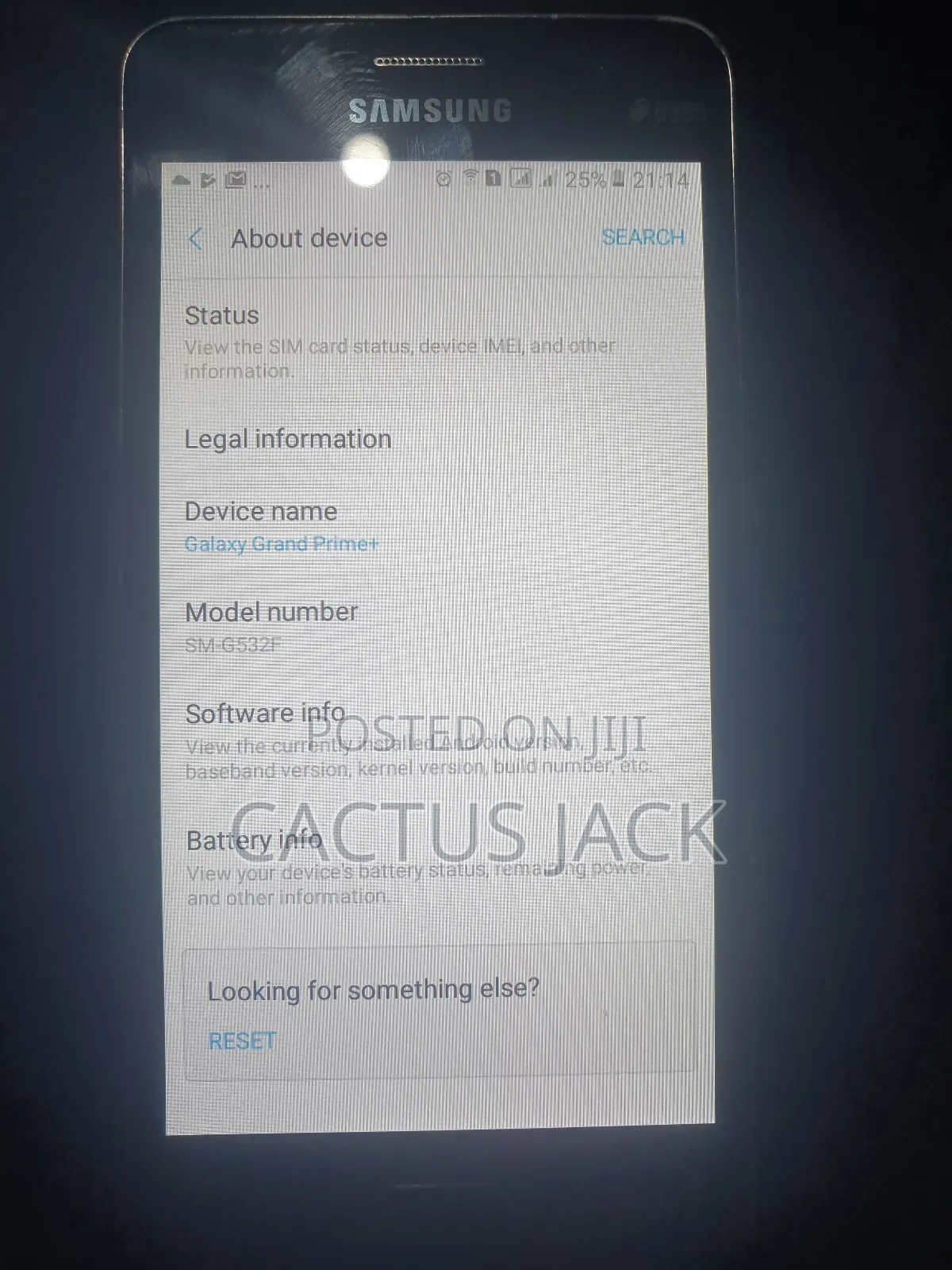 Samsung Galaxy Grand Prime Plus 8 GB Black