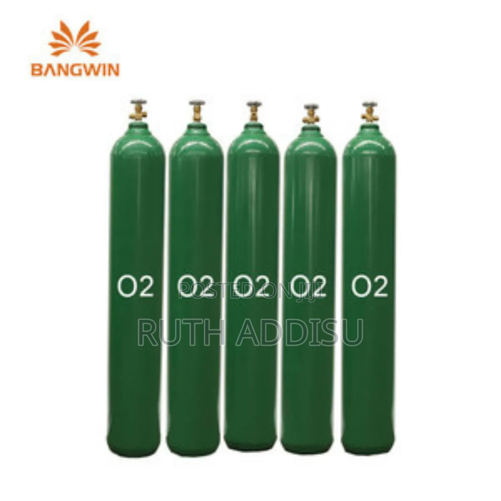 Oxygen Cylinder Brand Gauge