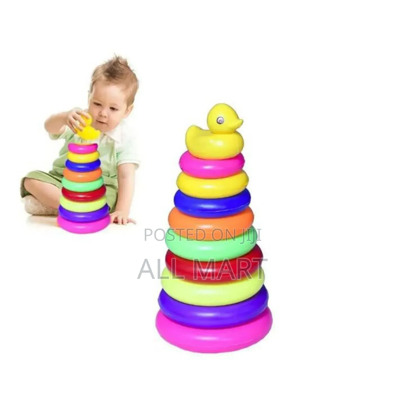 Generic Baby Toddler Toys Stacking Ring Pyramid