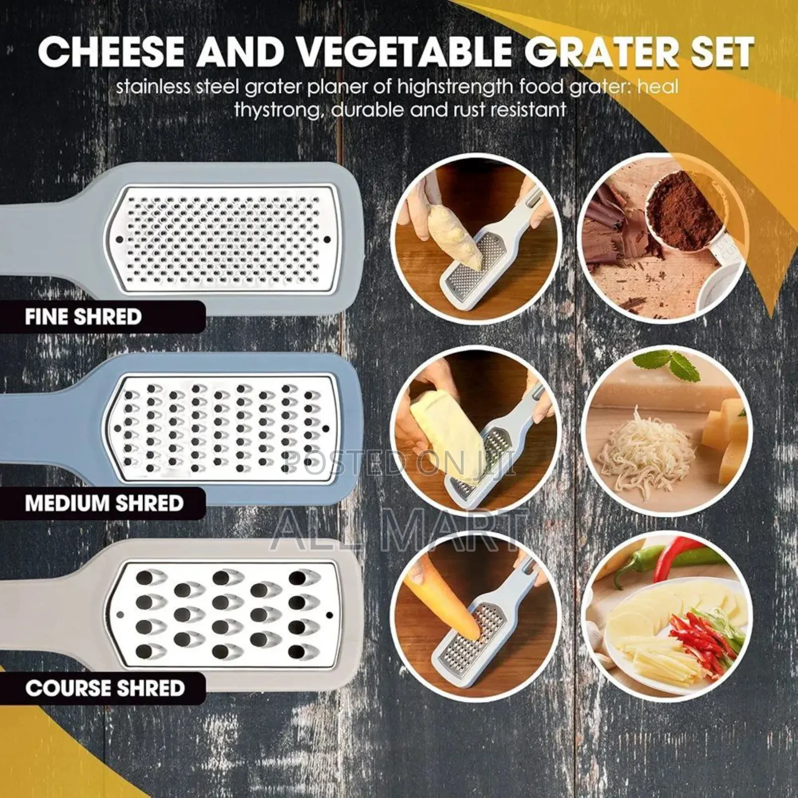 Multifunctional Professional Grater