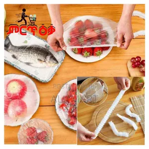 Photo - 100 Pc Food Cover Plastic