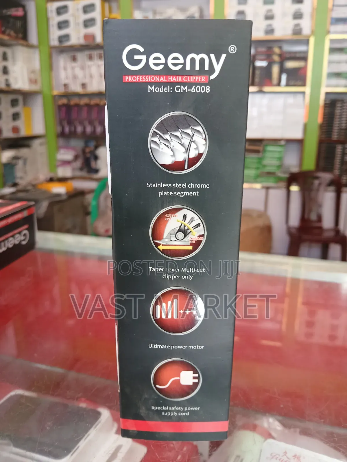 Geemy Professionl Hair Clipper Model : Gm - 6008