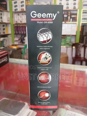 Geemy Professionl Hair Clipper Model : Gm - 6008