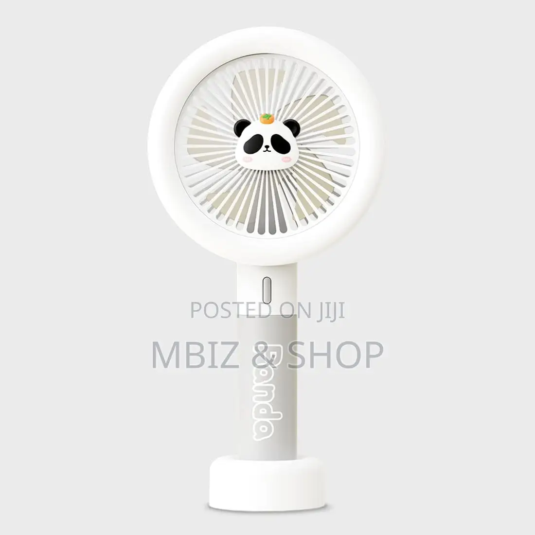 Rechargeable Desktop Fan Light