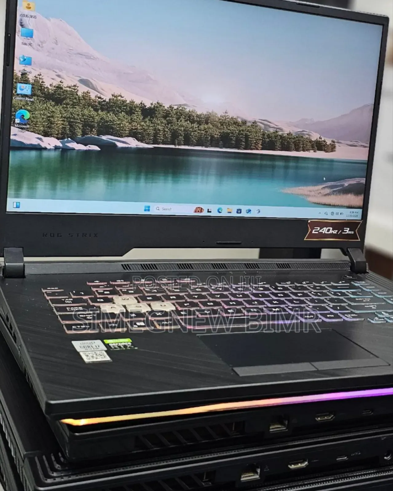 New Laptop Asus ROG Strix G15 16GB Intel Core I7 SSD 512GB