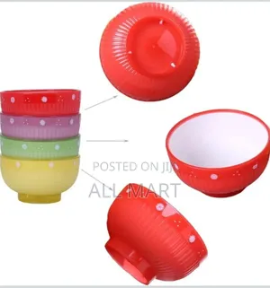 4 Pcs Jelly Bowl Set With Spoon