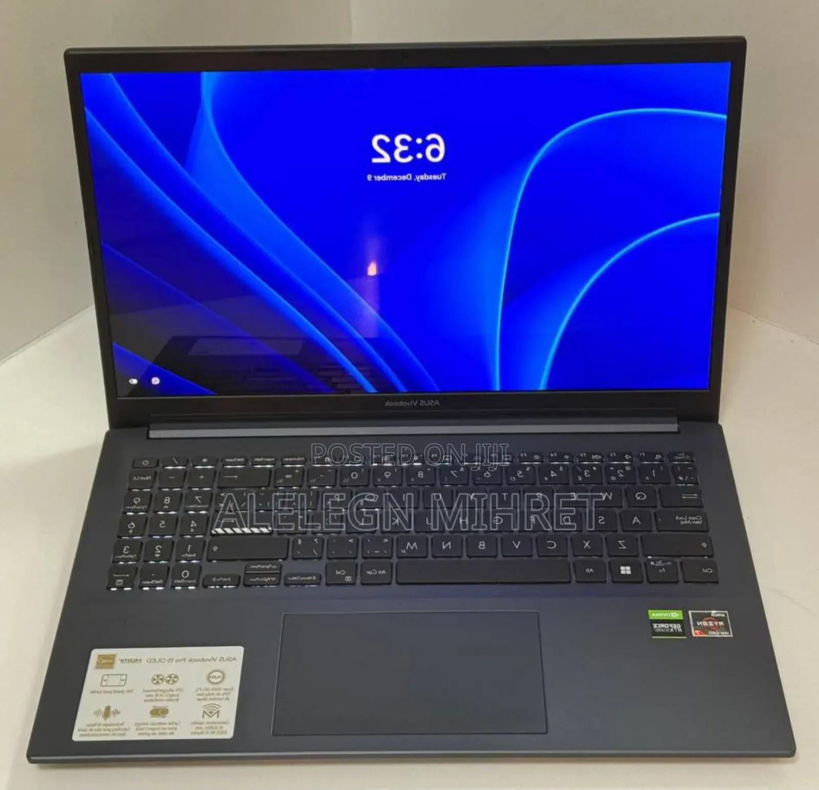 New Laptop Asus Vivobook 16 16GB AMD Ryzen 7 SSD 512GB