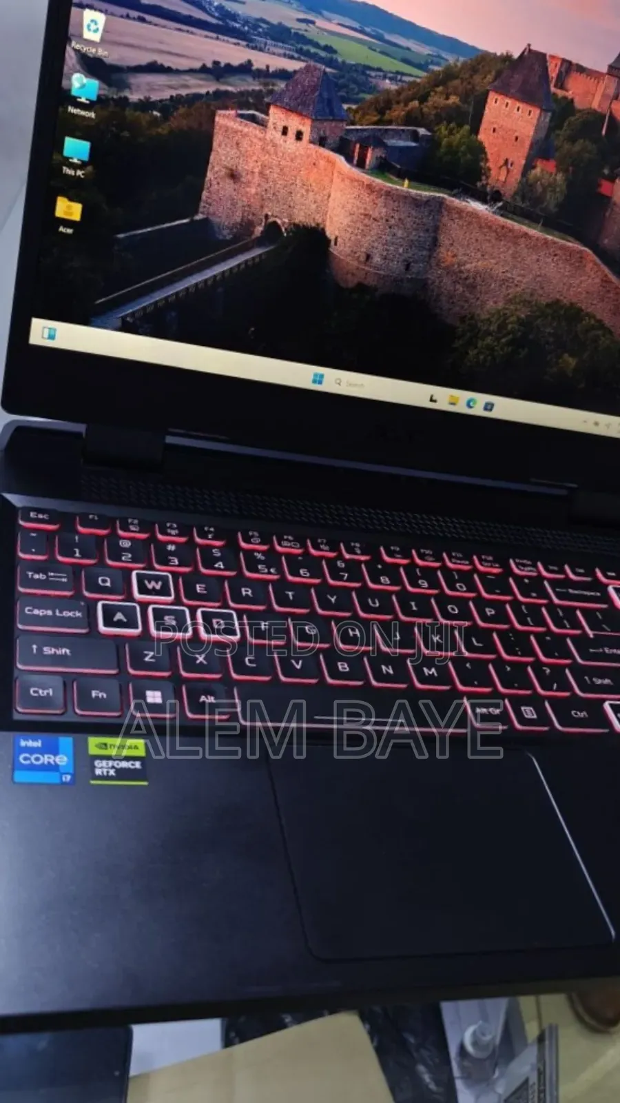 New Laptop Acer Nitro 5 16GB Intel Core I7 SSD 512GB