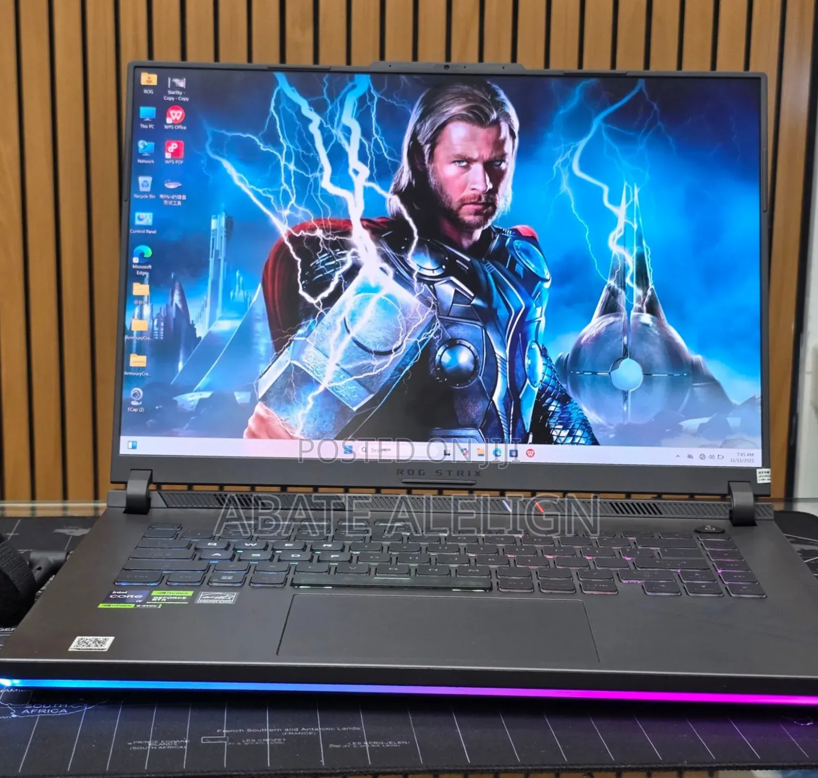 New Laptop Asus ROG Strix G15 16GB Intel Core I9 SSD 1T