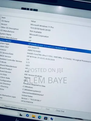 New Laptop HP EliteBook 840 16GB Intel Core Ultra 5 SSD 512GB