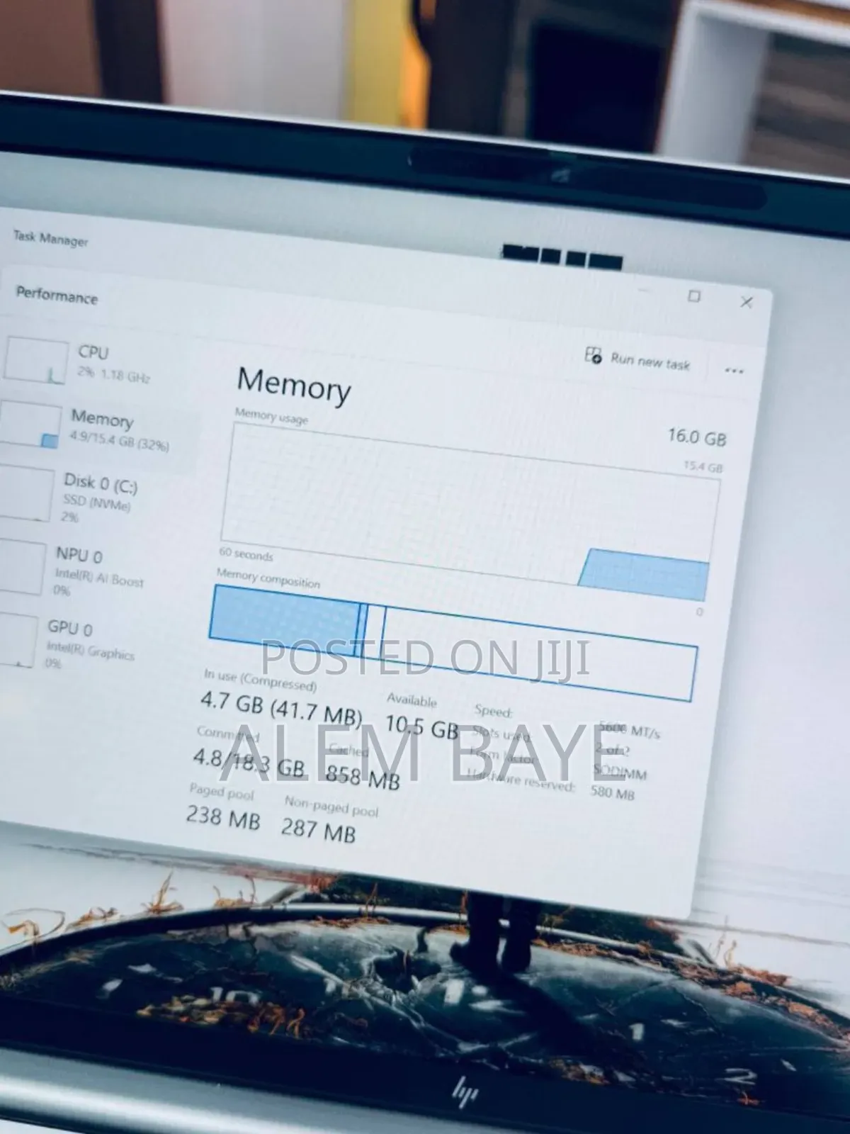 New Laptop HP EliteBook 840 16GB Intel Core Ultra 5 SSD 512GB