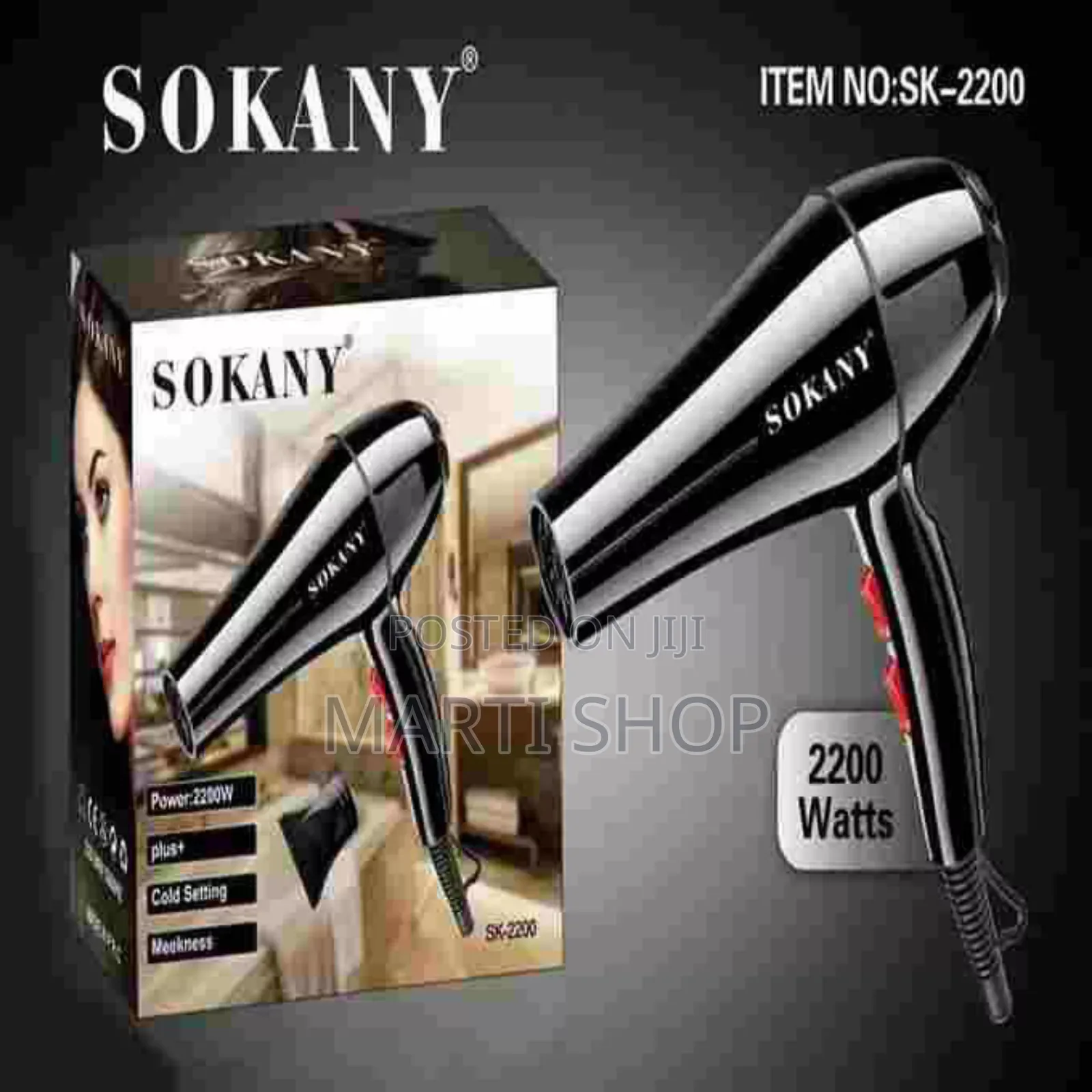 Sokany Professional Hair Dryer