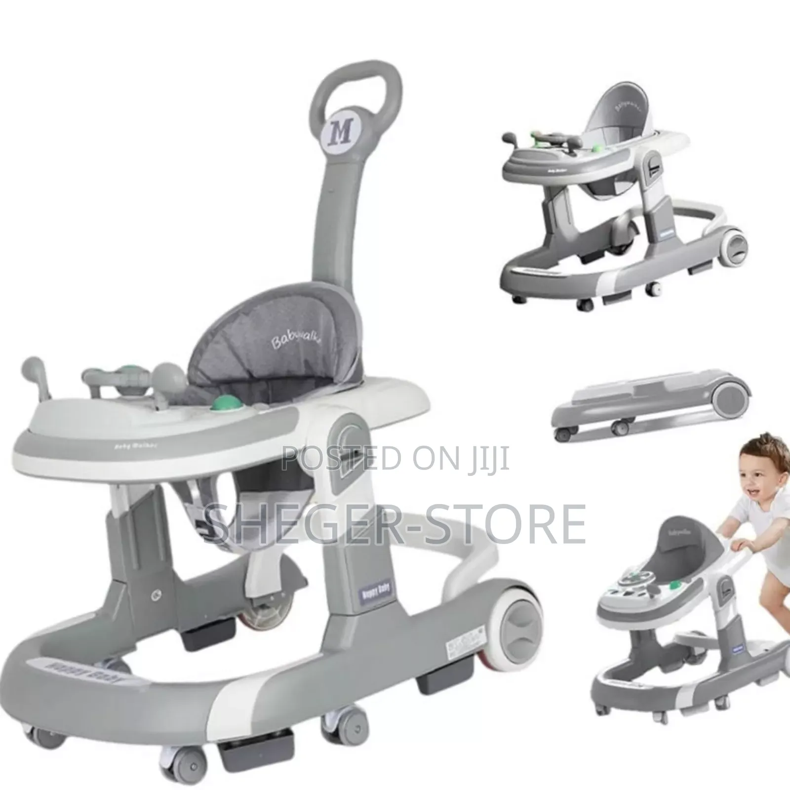 Orginal 3in1 Baby Walker ( ውስጡ ገብተው እየተጫወቱ እንዲራመዱ ይረዳቸዋል)
