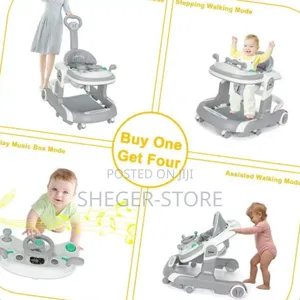 Orginal 3in1 Baby Walker ( ውስጡ ገብተው እየተጫወቱ እንዲራመዱ ይረዳቸዋል)
