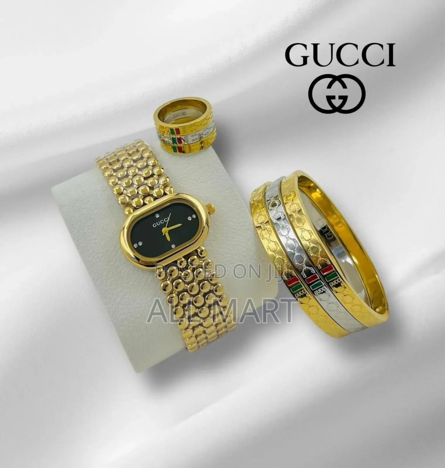 Ladies Watch Set With Matching Braclet and Ring