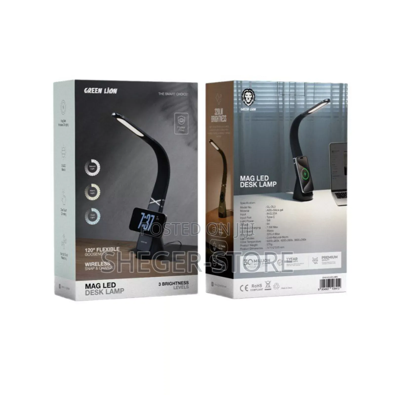 Orginal Green Lion Mag Led Desk Lamp