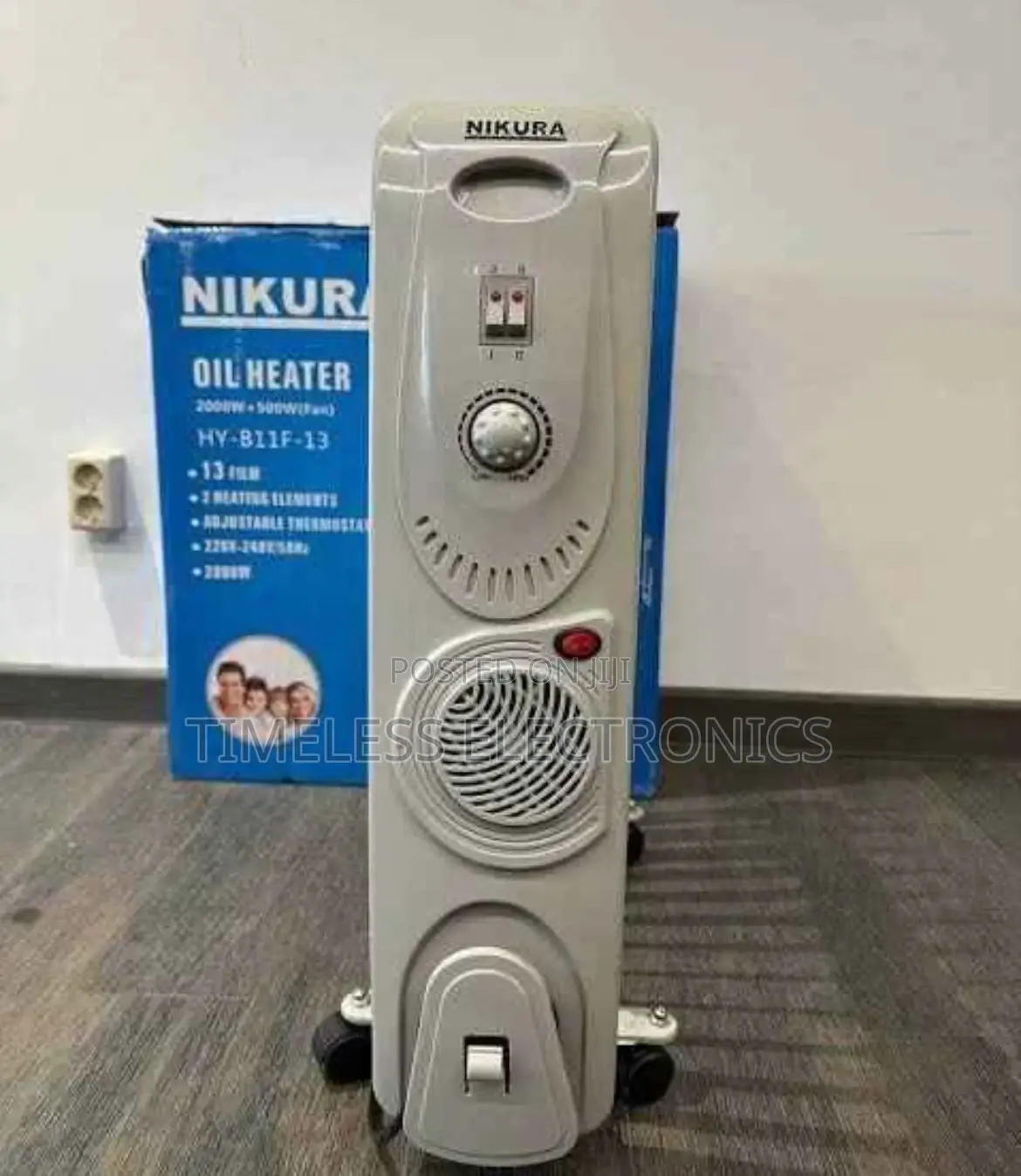 Nikura Oil Heater – Silent Powerful Home Heating
