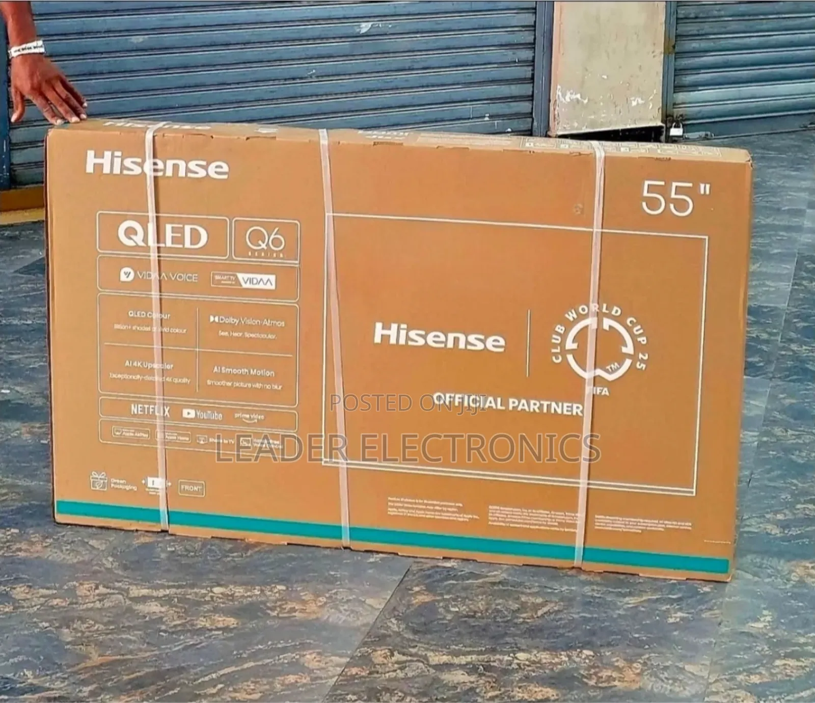 Hisense 55'' Qled 2025 – Next-Level Color, Next-Level Clarity