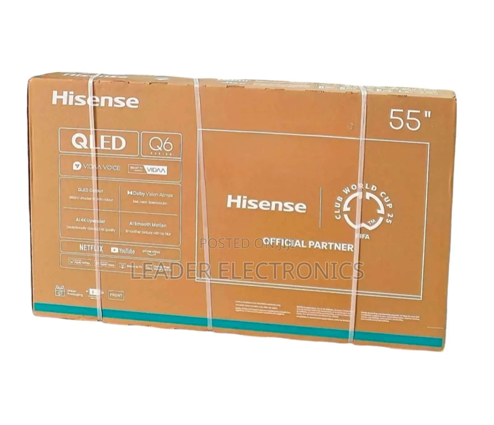 Hisense 55'' Qled 2025 – Next-Level Color, Next-Level Clarity