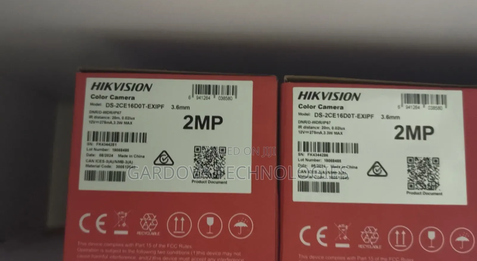 Hikvision 2mp Turbo Hd Analog Camera – Hd Video, Ip67, Night Vision