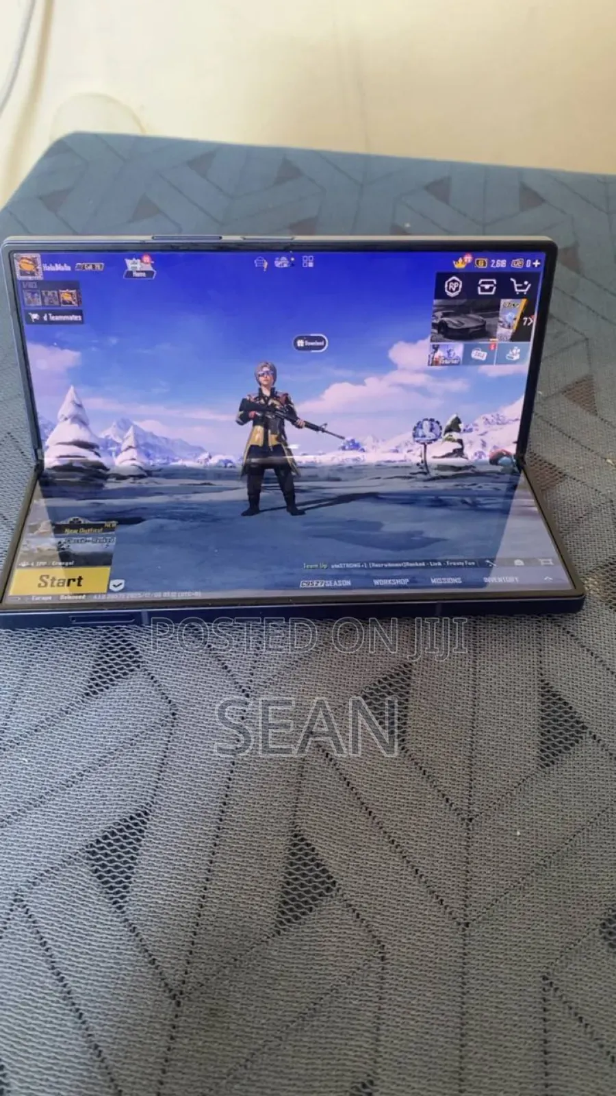 New Samsung Galaxy Z Fold6 256 GB Blue