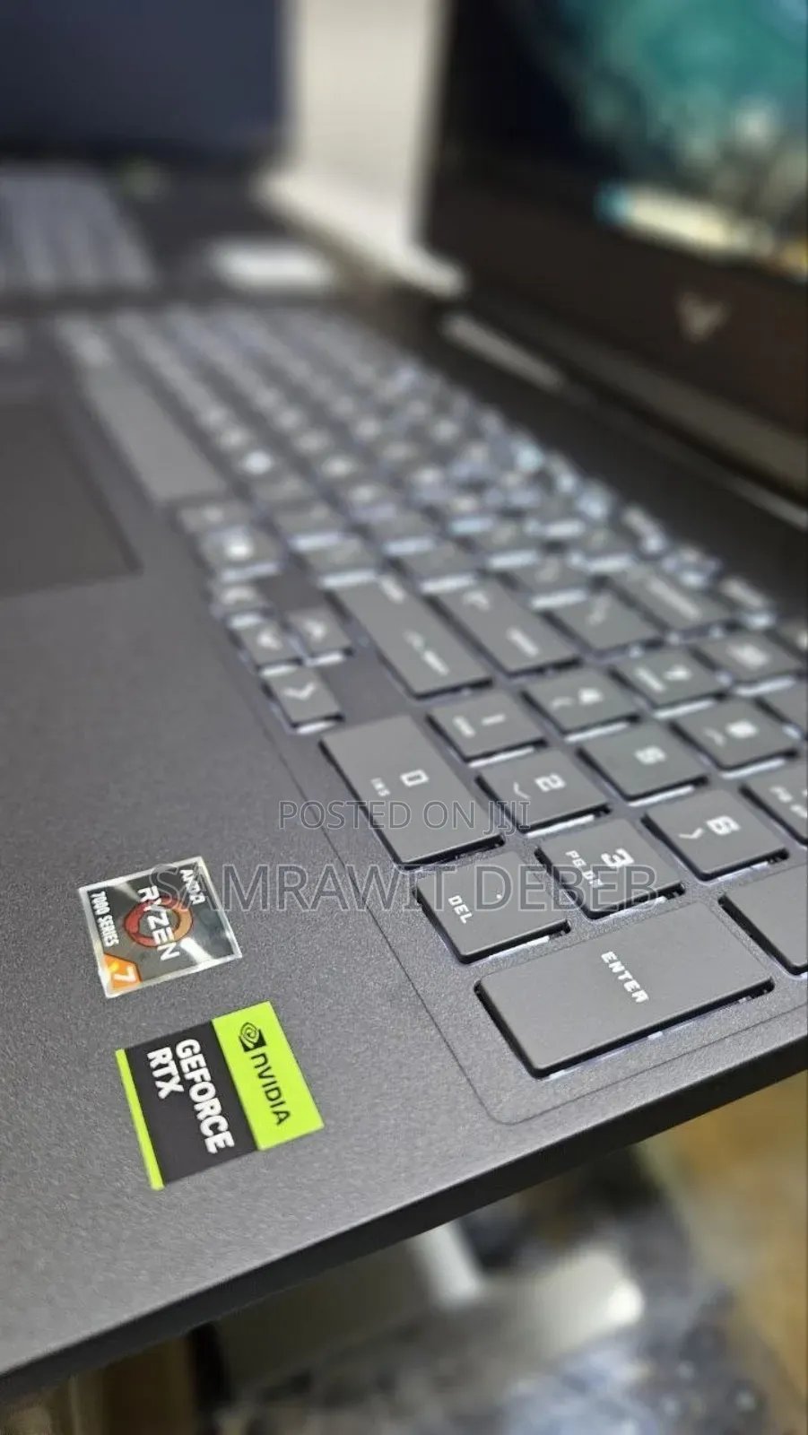 New Laptop HP Victus 15 16GB AMD Ryzen 7 SSD 512GB