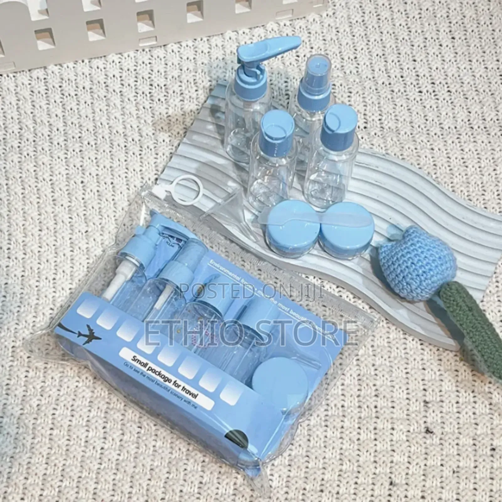 Refillable Travel Bottle Set Dispensing Spray