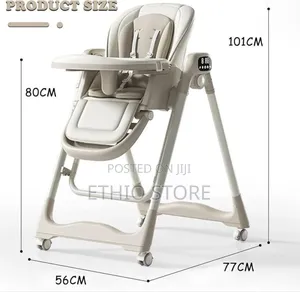 Photo - 2-in-1 Baby High Chair Rocker With Swing Function