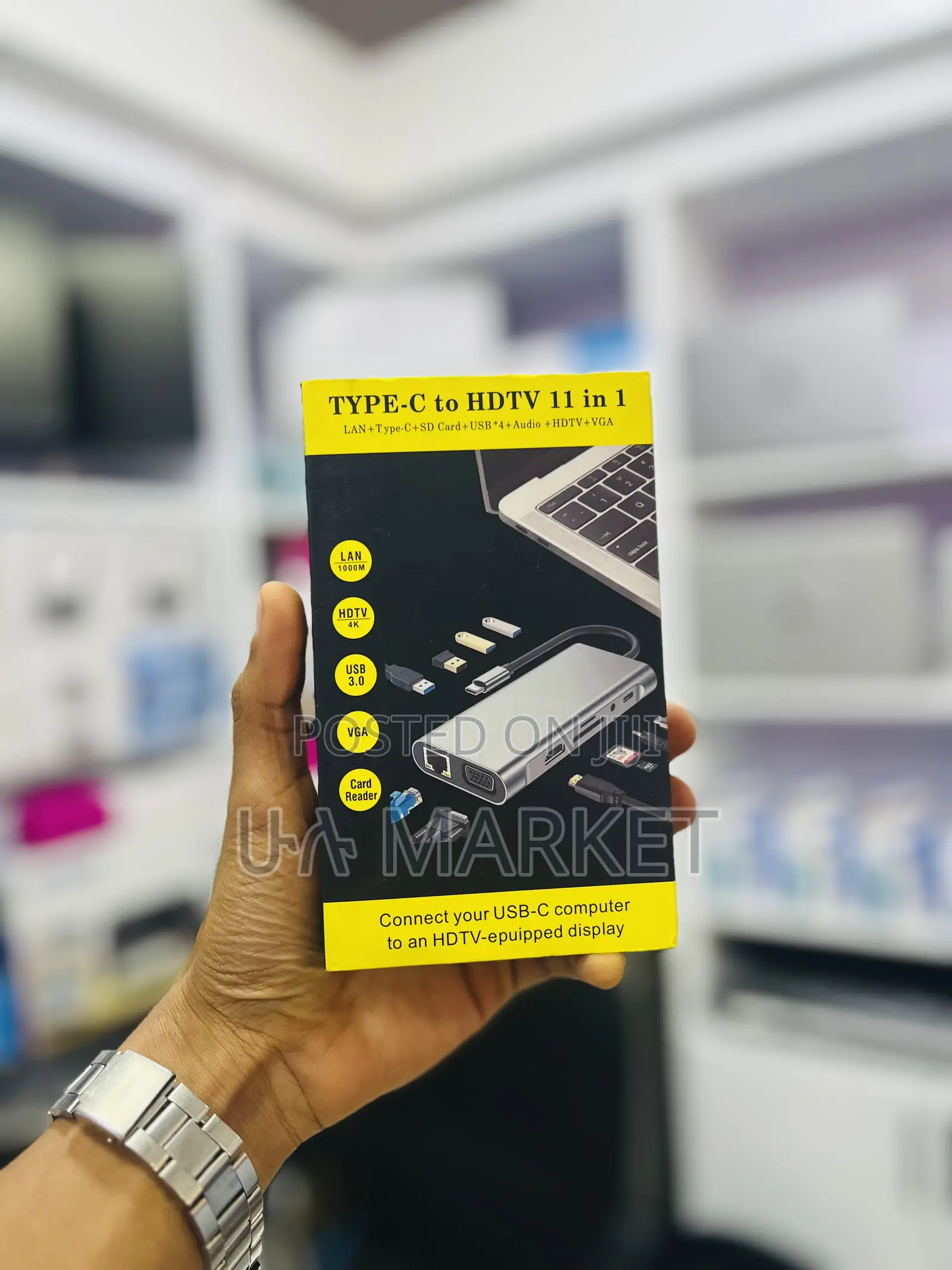 Type C to HDTV 11 in 1