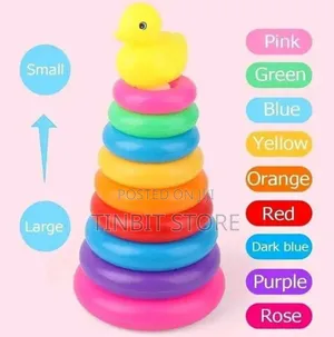 Generic Baby Toddler Toys Stacking Ring Pyramid